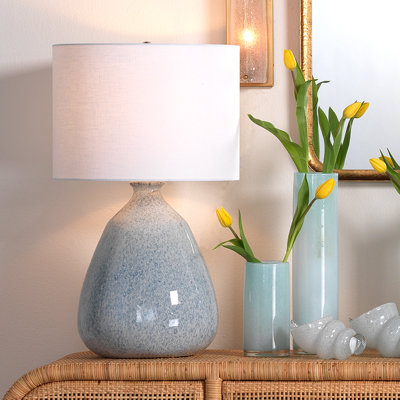 Jamie Young Company Elevated Coastal Blue Table Lamp | Wayfair